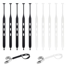 10-Pack Universal Mouthguard Replacement Straps, Secure Tether for Sports Guards Used in Football Rugby Basketball Hockey