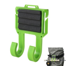 Belt-Mounted Hands-Free Fly Rod Holder with Built-in Patch, Secure Clip-On Design for Streamside Fishing Accessories