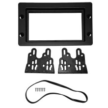 Car Stereo Radio Fascia Dash Panel 2 Din Frame Trim Kit for SAAB 9-5 2005-2011