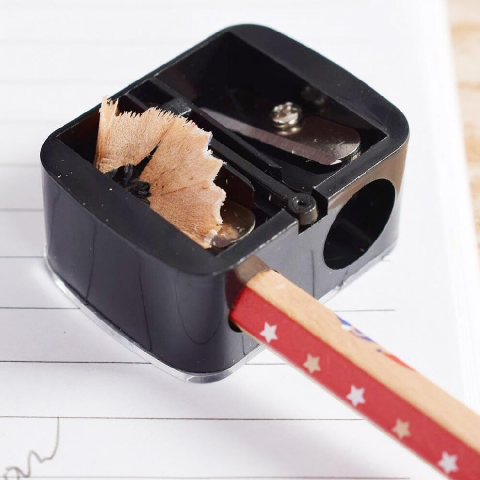 Makeup Pencil Sharpener Double-Sided, Eyeliner and Lipstick Sharpener for All Cosmetic Pencils, Portable and Durable Design