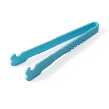 Nylon Grill Tongs with Non-Slip Handle, Multifunctional Kitchen Tool for Grilling, Baking, Salad, and Meat Clipping