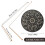 Copper Dowsing Rods - 2PCS Divining Rods+Dowsing Pendulum + Divination Mat- Divining Water, Treasure 3
