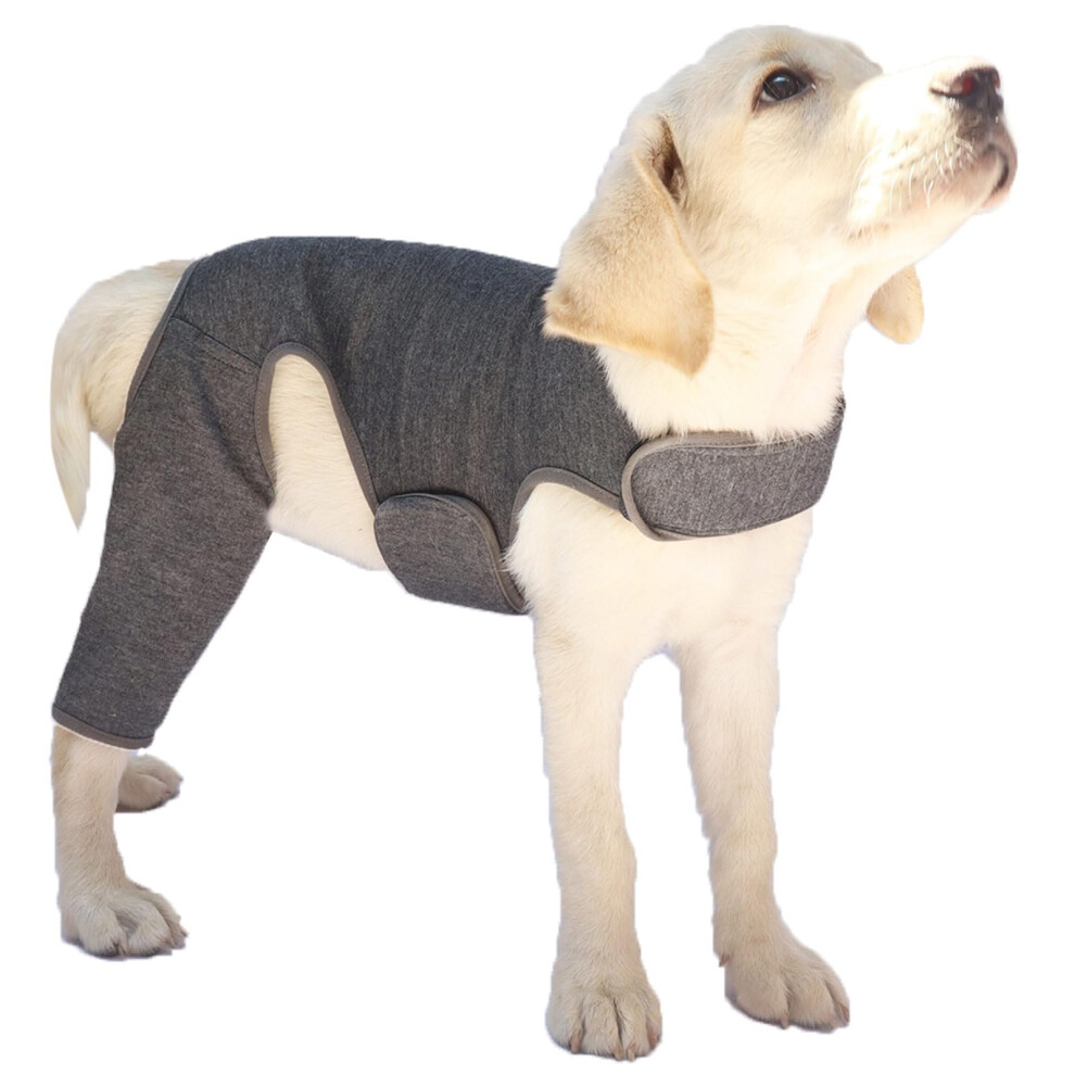 Dog Leggings for Rear Leg Bandage, Warming Support for Injured Pets, Multiple Sizes Available, Reduces Licking Discomfort