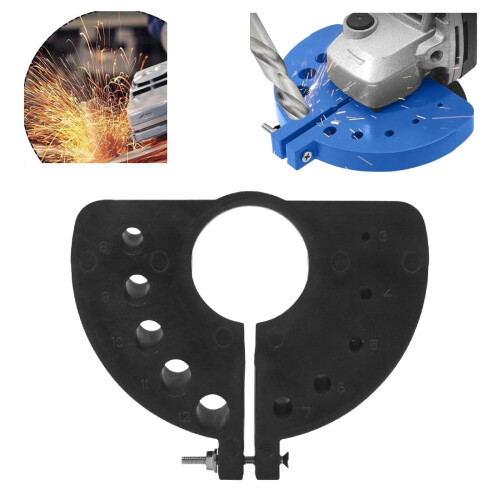Drill Sharpener for All Bits, 2025 Drill Grinding Attachment, Professional Carbide Twist Drill Grinding Tool Black