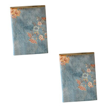 Adjustable Fabric Book Covers Set of 2, Stylish Book Protection Sleeves for Book Lovers, Durable Decorative Book Jackets