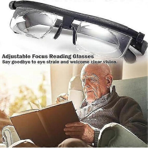 Adjustable Eye Glasses Dial Vision Variable Focus Eyewear Distance Reading 1