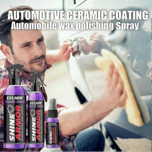 (100ml) 100ml Shine Armor Ceramic Coating Fortify Quick Coat Car Wax Polish Spray 1