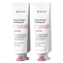 Boka Fluoridfreie Zahnpasta in Reisegre, Nano-Hydroxylapatit, hilft bei der Remineralisierung, geeignet fr empfindliche Zhne, Aufhellung  f