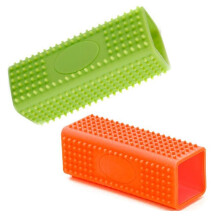 2 Pieces Hollow Chamber Brush for Dogs and Cats, Dual-Sided Pet Grooming Tool, Soft Bristles, Easy Clean Design