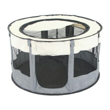 Pet Tent Enclosure Bed House Outdoor Camping Tent Photo Props 2-Person Capacity Waterproof Fabric Collapsible Design