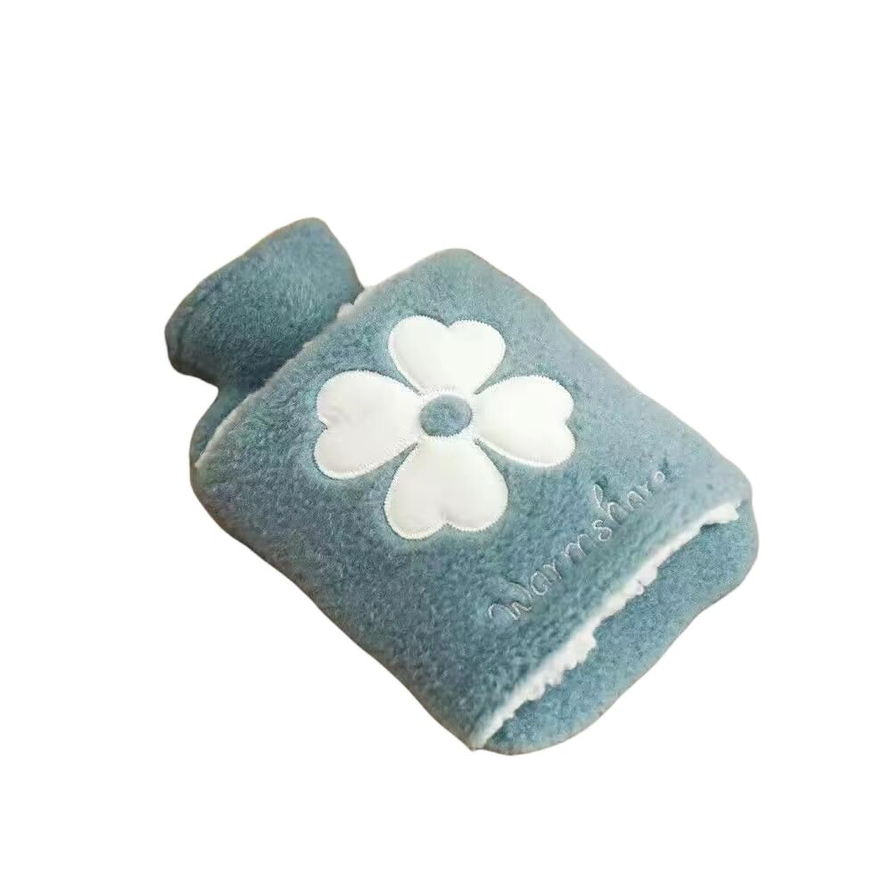 Hot Water Bottle Cartoon Plush 1000ml Portable Hand Warmer Bag for Students - Soft Material, Cute Design, Leak-Proof