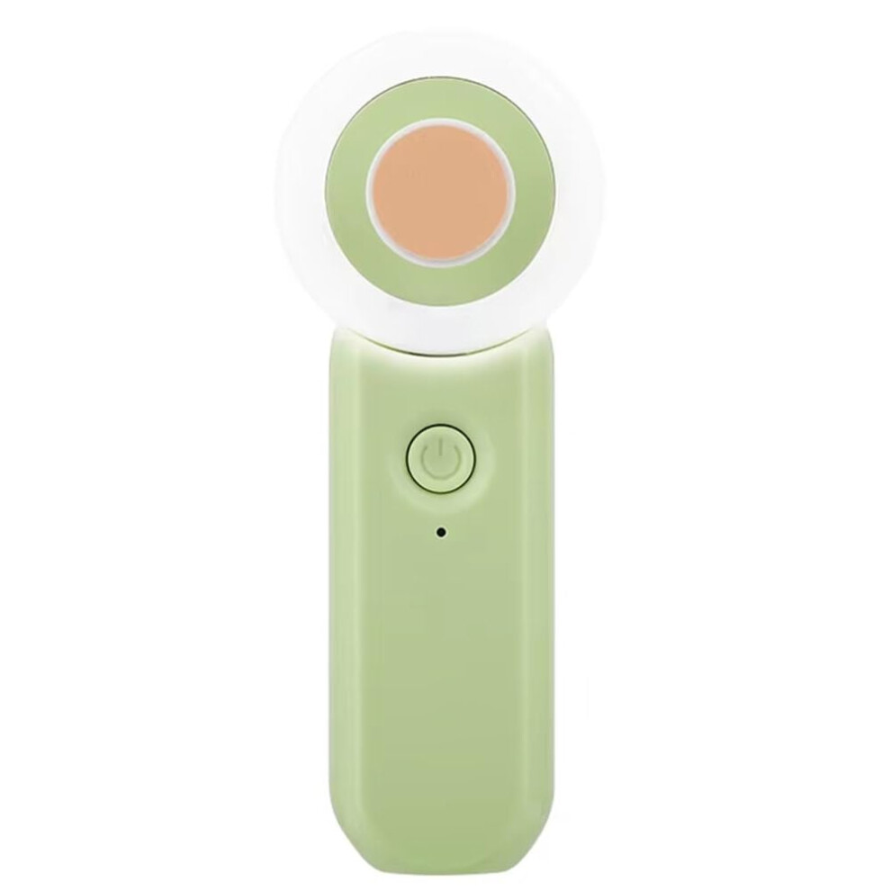 Gentle Baby Nail Grinder with Soft Light, Rechargeable Electric Nail Clipper for Newborns, Safety Scissors Green