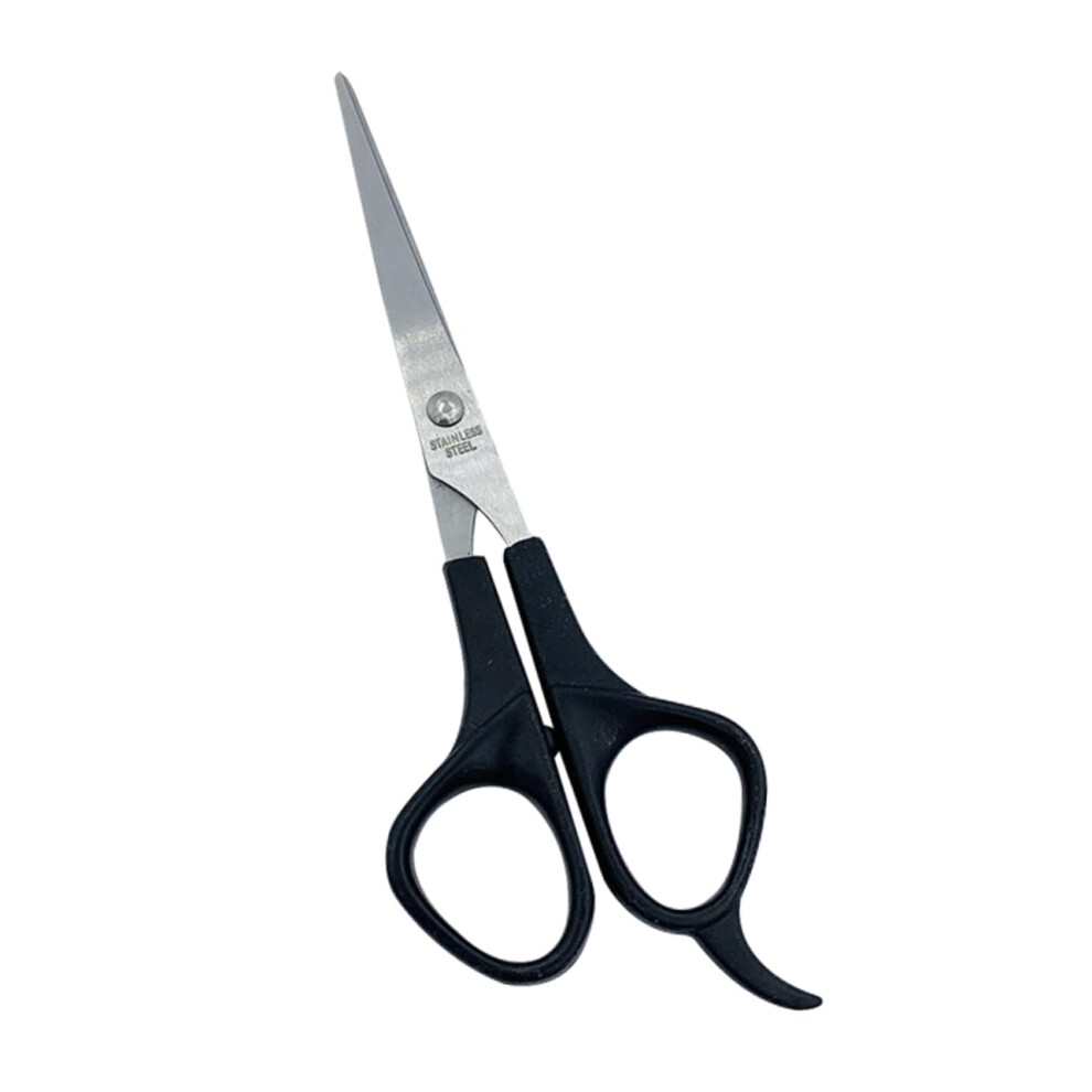 Black Professional Hairdressing Scissors Set - Stainless Steel Cutting Shears For Hair And Beard, 16.80X5.50x1.00cm,
