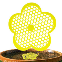 Floating Bee Island Bee Drinker Station, 20 cm Bee Bath Cup, Outdoor Garden Bee Feeder, Pack of 2 for Garden Decoration