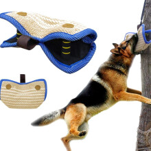 Biting Board Dog Training Equipment, Arm Guard Bite Cushion for Medium Dogs, Left Right Hand Protection, Durable Training Toy