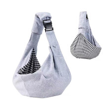 Dog Carry Bag Small Dog Carrier Adjustable Reversible Sling for Dogs Up to 7.5 kg Ideal for Outdoor Activities and Weekend Trips