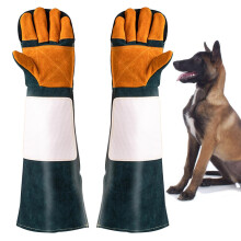 Pet Bite-Resistant Gloves - Durable Protective Gloves for Pet Grooming, Rescue, Training, and Bite Prevention