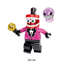 (Caine) Digital Amazing The Circus Mini Square Doll Fashion Toy Decoration Childrens