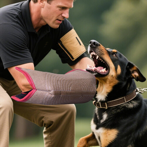 Bite Sleeve Dog Training | Professional Durable Training Equipment, Foldable Tug Tool for Exercise, Strong Material 1