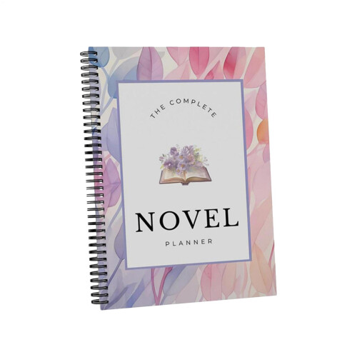 Novel Writing Planner Workbook for Daily Writing, Guided Story Development, and Author Outlining Tools, 1 Piece