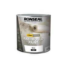 Ronseal AMPWS25L Anti Mould Paint White Silk 2.5 Litre