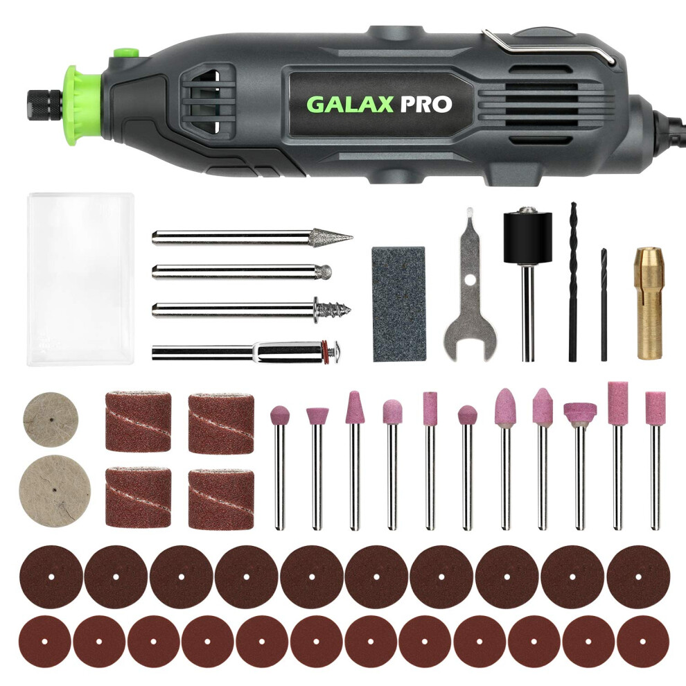 Galax Pro Rotary Tool Kit, 135W Variable Speed Control 8000-35000 Rpm Rotary Tool With 48Pcs Accessories Kit For Craft Projects And Diy Projects 8000001315556