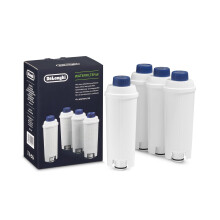 De'Longhi Water Filter DLSC321 - Softener and Purifier for Coffee Makers, Active Carbon Filter for Machines, Maintenance Accessory, 8 Months Duration,