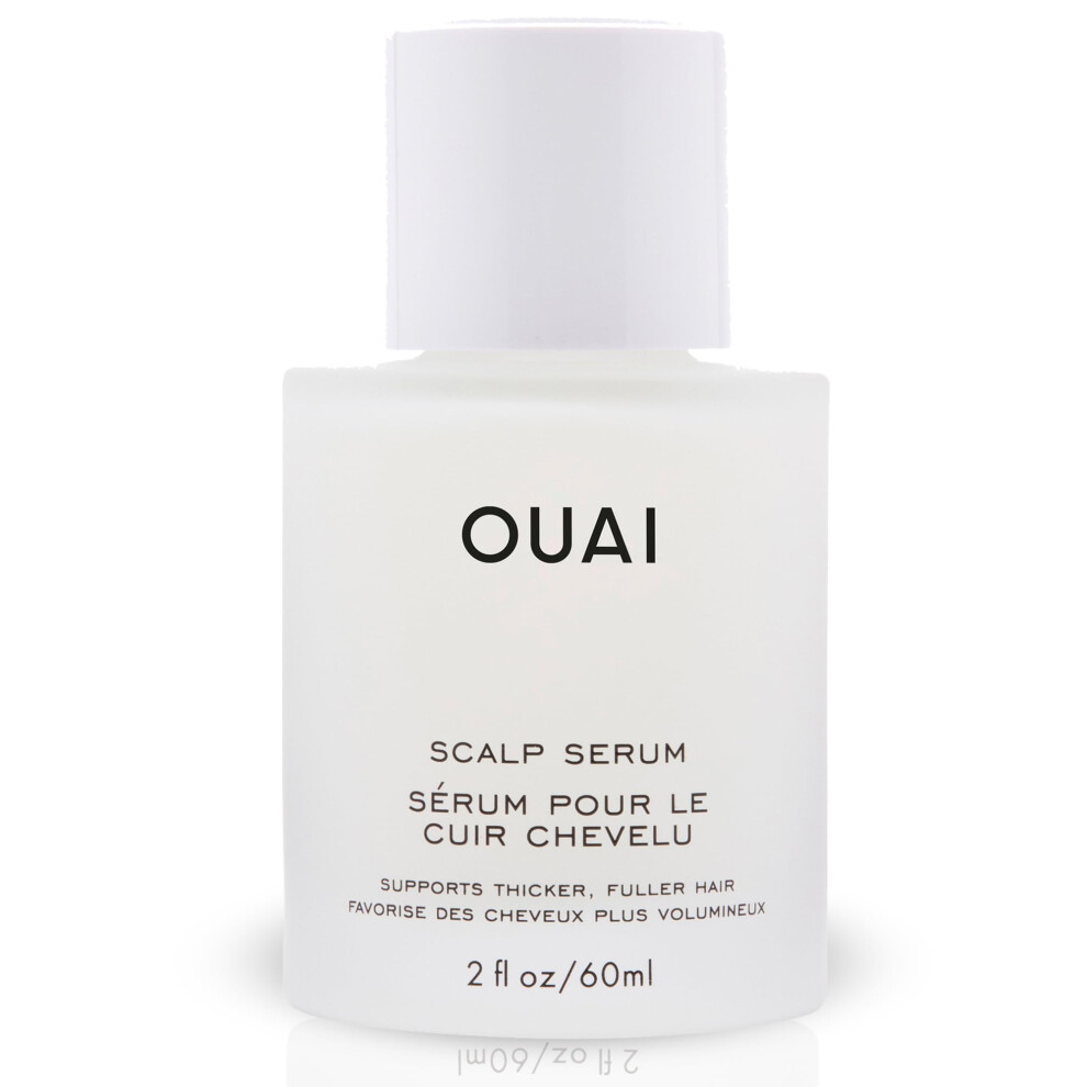 Ouai Red Scalp Serum - Hair Serum With Clover Extract, Siberian Ginseng And Peptides For Thicker And Fuller-Looking Hair - Paraben, Phthalate And