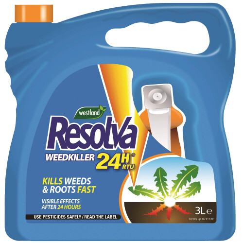 Resolva Resolva 20300467 24H Ready To Use Weed Killer, 3 Litre