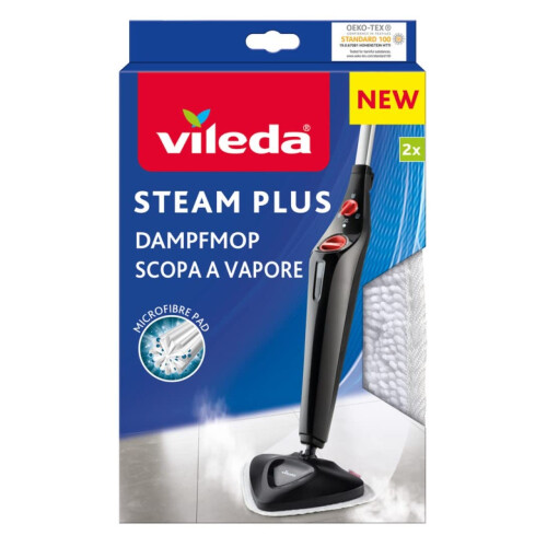 Vileda Vileda Steam Mop Refill Pads, Pack of 2