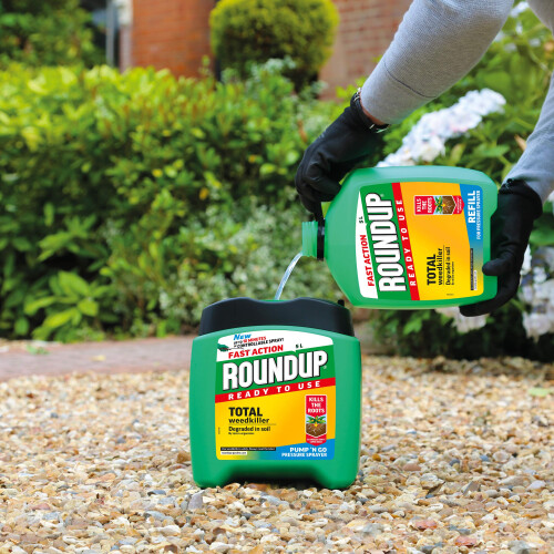 Roundup Roundup Fast Action Total Weedkiller, 5 Litre Refill 1