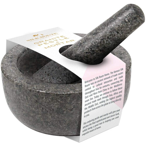 Silk Route Home Classic Granite Pestle & Mortar