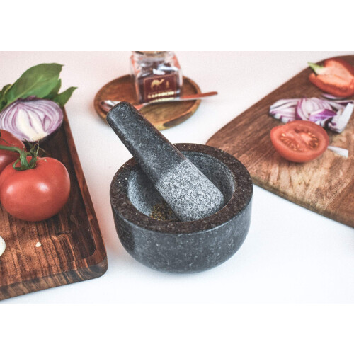 Silk Route Home Classic Granite Pestle & Mortar 1