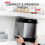 Tefal Tefal Breadmaker With Yoghurt Pot Accessory, 15 Hours Delay Start, Kitchen, 20 Auto Programs, Gluten-Free, Sourdough Bread, White Bread, Pizza Dough, 4