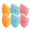 Real Techniques Real Techniques Assorted Makeup Blending Sponges, Miracle Complexion, Miracle Powder, and Miracle Airblend Sponges, For Blending and Baking, Use With 1