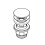 Grohe GROHE Waste Set with Push-Open Plug Chrome 40824000 3