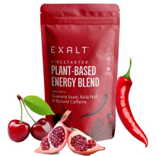 EXALT Strong Pre Workout Powder with Natural Caffeine | Energy Powder with Beetroot, Cherry & Pomegranate for Focus & Stamina | Powerful Preworkout
