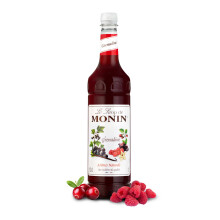 Monin Premium Grenadine Syrup for Cocktails and Mocktails | Vegan and Gluten-Free Cocktail Syrup for Home and Bar | 1L Bottle with Monin Syrup