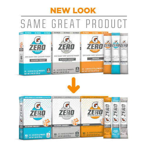 Gatorade Zero Powder, 3 Flavor Variety Pack, 50 Count 2