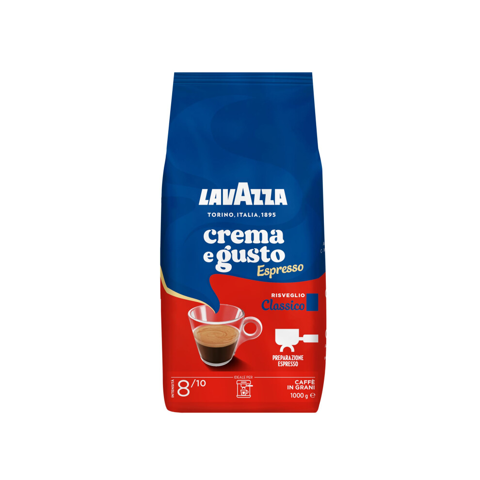 Lavazza Espresso Crema E Gusto (1Kg Bag Whole Beans)