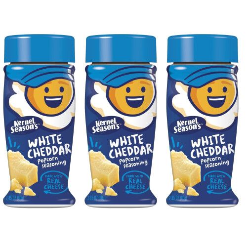 Kernel Season's WHITE CHEDDAR SEASONING 2.85oz (3 Pack) by Unknown