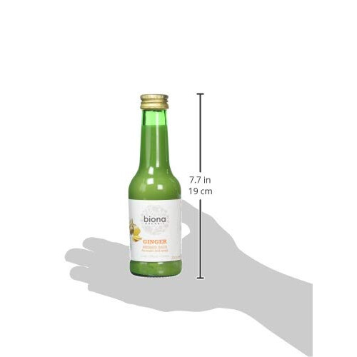 Biona Organic Ginger Pressed Juice 200 ml, Pack of 3 2