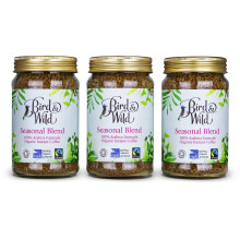 Organic Instant Coffee 3 x 100g Jars - 100% Arabica - Bird And Wild Coffee - Donation to RSPB - Pack of 3 Totalling 300 grams - Equivalent to 150 Cups