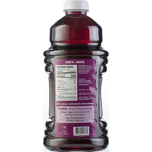Kedem Concord Grape Juice 1.89L (2 Pack) 1