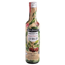 Drink Botanicals Sour Cherry Syrup Puree | Made From Sour Cherries Juice & Pulp| Premium, Natural Fruit Content Puree | Flavoured Syrup for Beverages