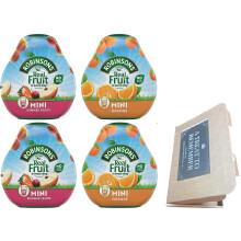 SHANZA DEPARTMENTAL'S Robinsons Squash?d ? 2 Flavour Pack ? 2X Robinsons Orange and 2X Robinsons Summer Fruits ? No Added Sugar ? Real Fruit in Every