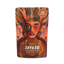 Javasu | No Ordinary Moments | Mushroom Coffee | 60 Servings | Colombian Arabica Instant Coffee with Lion's Mane, Chaga, Cordyceps, L-Theanine for