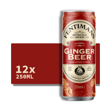 Fentimans Ginger Beer - Botanically Brewed Soft Drink - Exquisitely Crafted & Refreshing Soft Drinks - Gluten-Free and Vegan Friendly Soft Drinks - 12