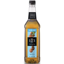1883 Maison Routin Premium Sugar Free Hazelnut Syrup for Coffee, Tea, Hot Chocolate & Baking PET 1L