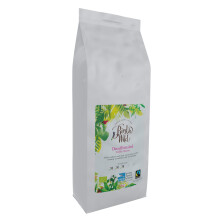 Bird & Wild Fairtrade Organic Decaf Coffee Beans 1kg - Swiss Water Decaffeinated Process - All Machines - Donation to RSPB - Strength 3 - Medium Roast